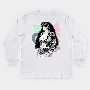 Hair Metal Kids Long Sleeve T-Shirt